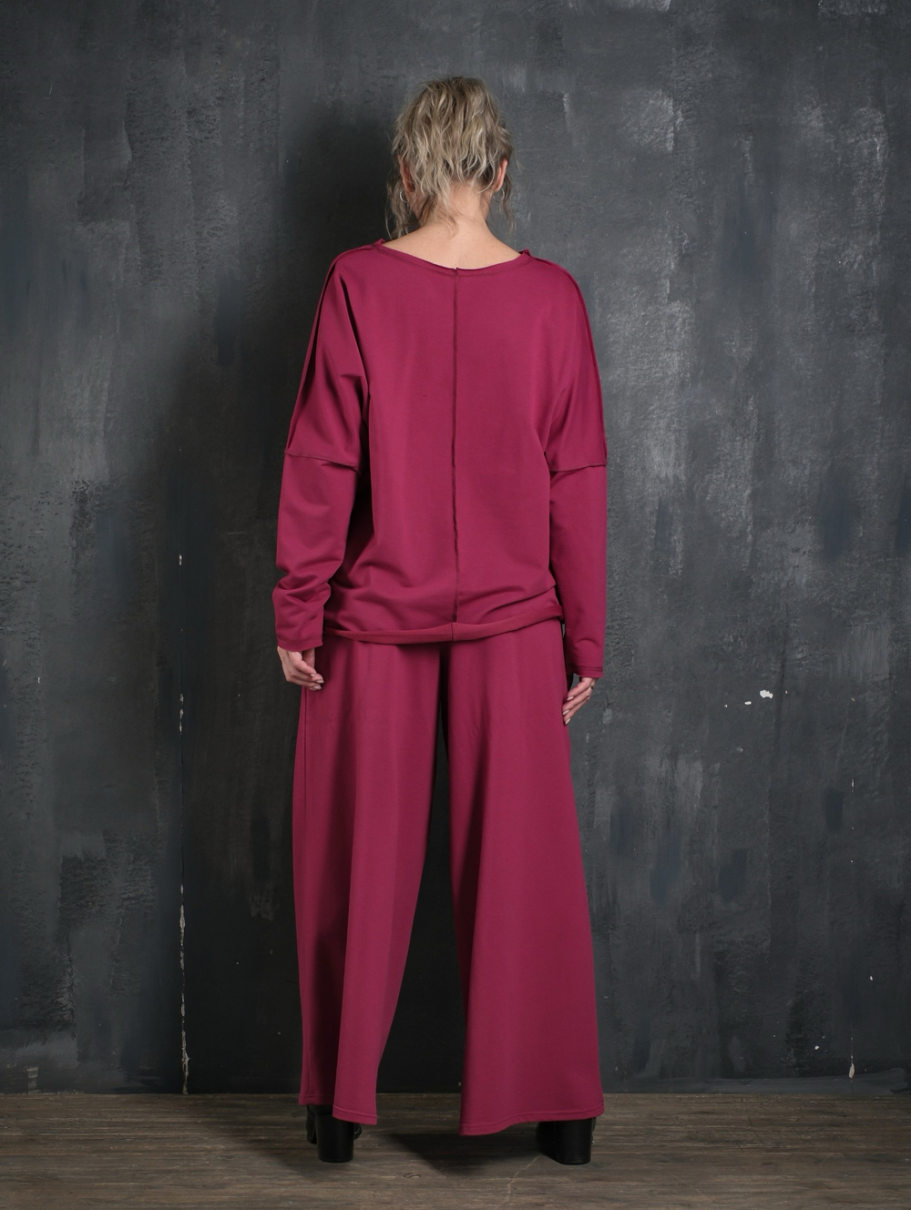 Лонгслив /двустороний/ фиалка