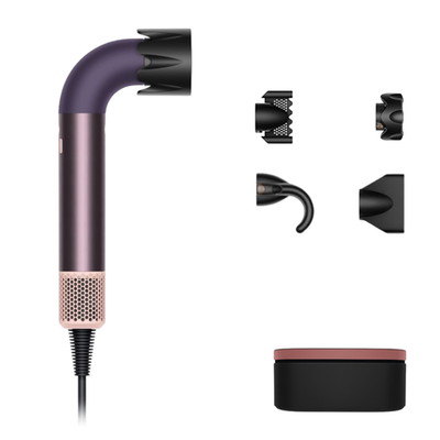 Фен Dyson HD17 Supersonic r Straight+Wavy Gift Edition (Jasper Plum) (2025) Фен для волос цвета «сливовая яшма». Подходит для прямых и волнистых волос любой длины