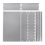 Мангал сборный стальной, размер 500х300х500 мм, в коробке, 701727