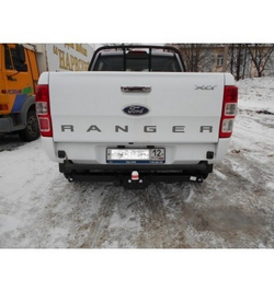 Фаркоп Трейлер 6050 на Ford Ranger (2/4dr.) пикап 2012г.-(паспорт и сертификат в комплекте)(без электрики)