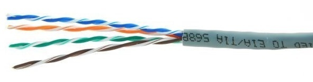 Кабель витая пара U/UTP 5e кат. 4 пары Cablexpert UPC-5040E-SOL