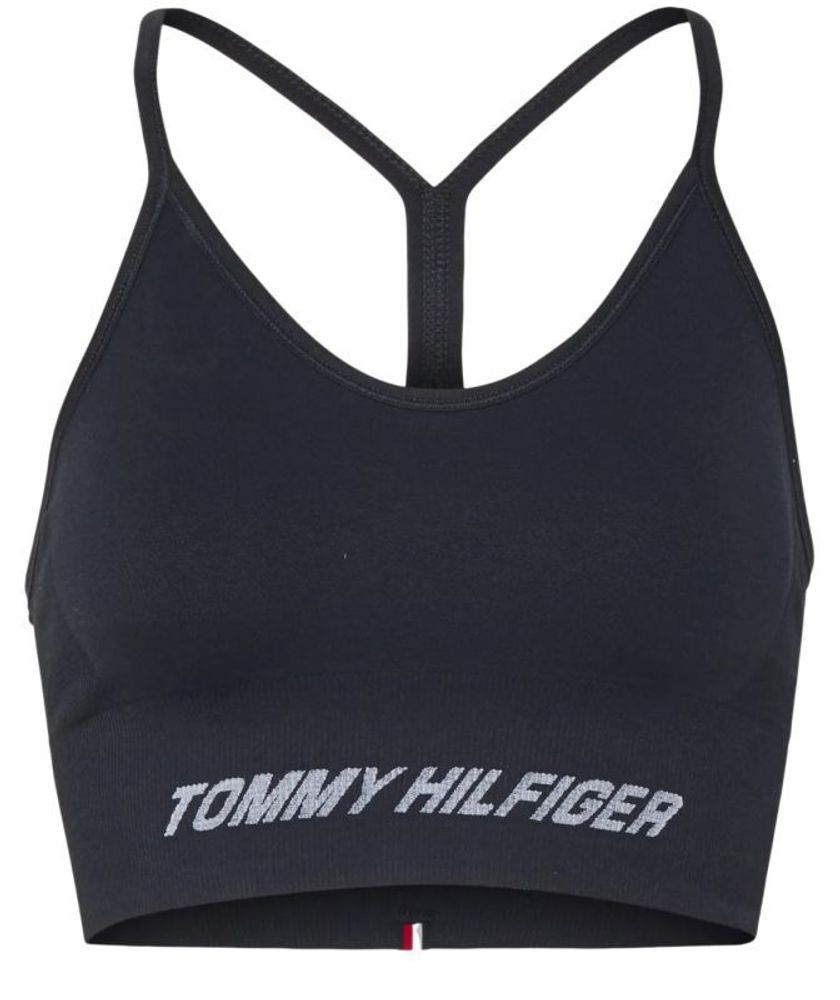 ТОП теннисный Tommy Hilfiger Essential Low Int Seamless Bra - desert sky