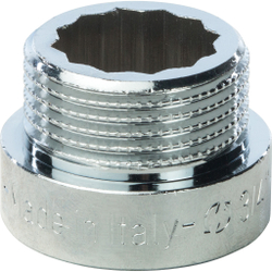 Удлинитель ВР/НР хромированный 3/4"X15