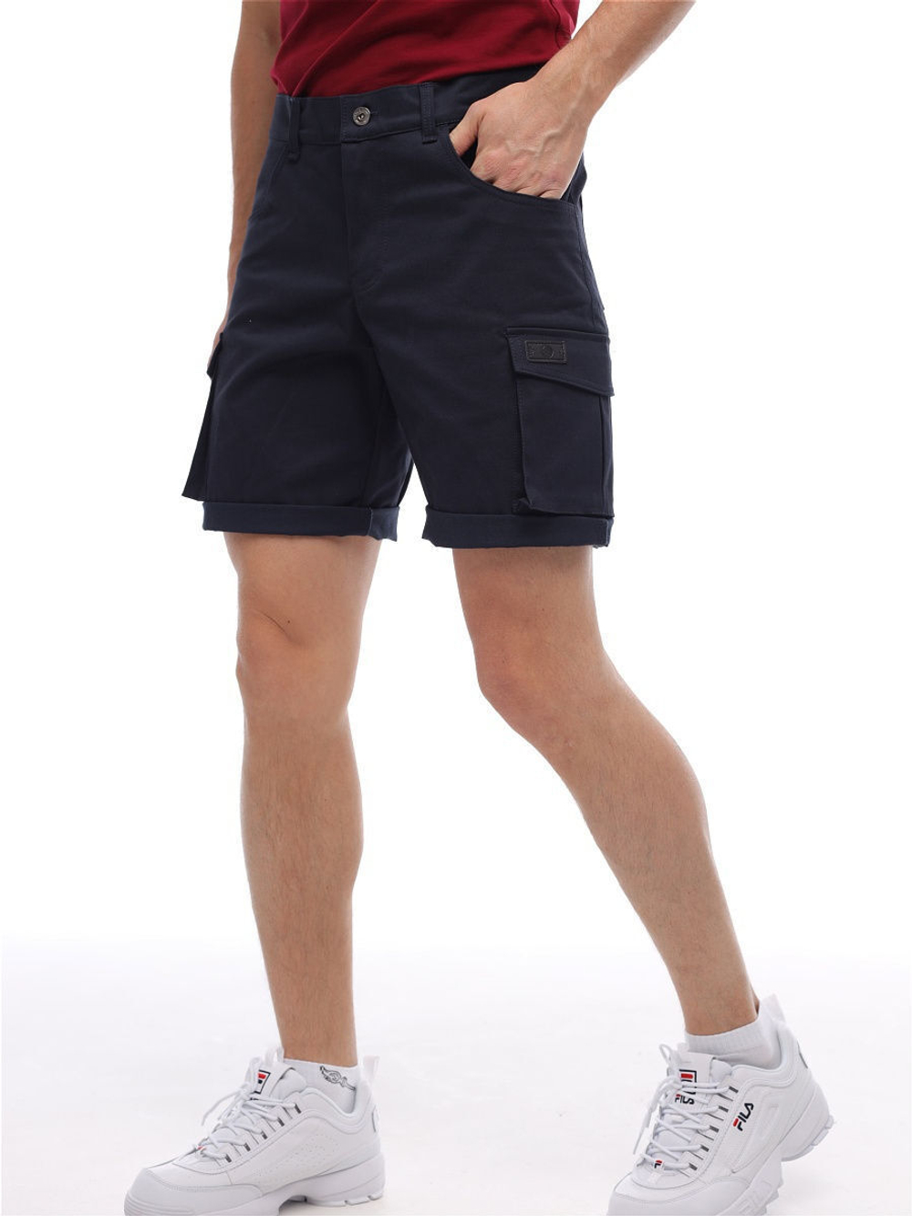 Шорты карго мужские синие Город Горький
