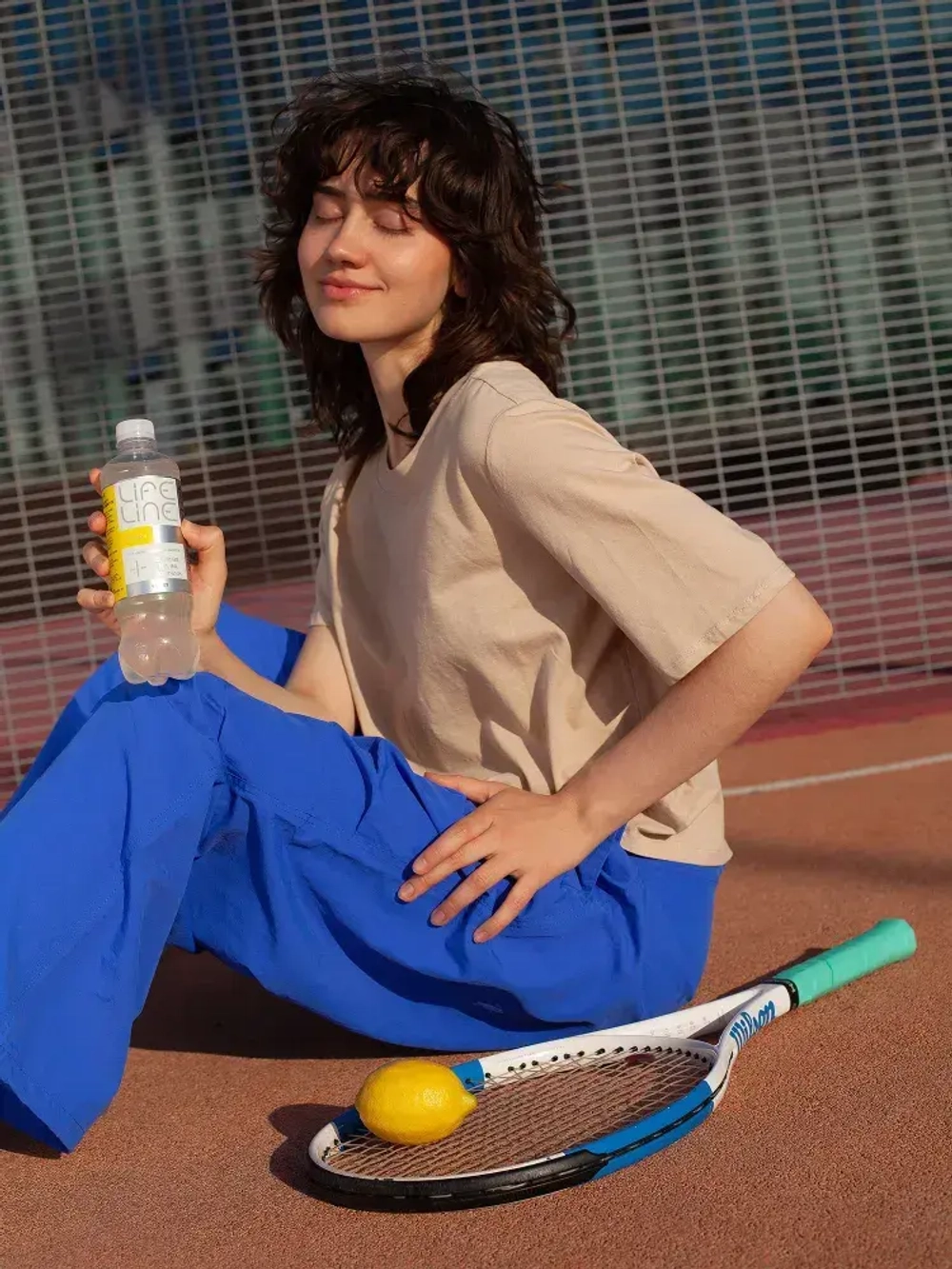 Напиток LifeLine с витаминами, Energy, лимон, без газа 0,5 л