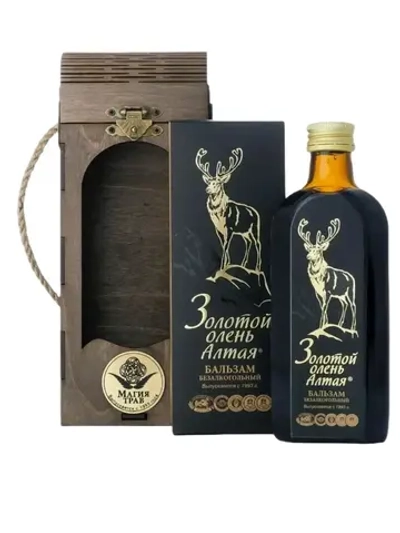 Бальзам "Золотой олень Алтая" в подарочной упаковке. "МАГИЯ ТРАВ". 250мл.