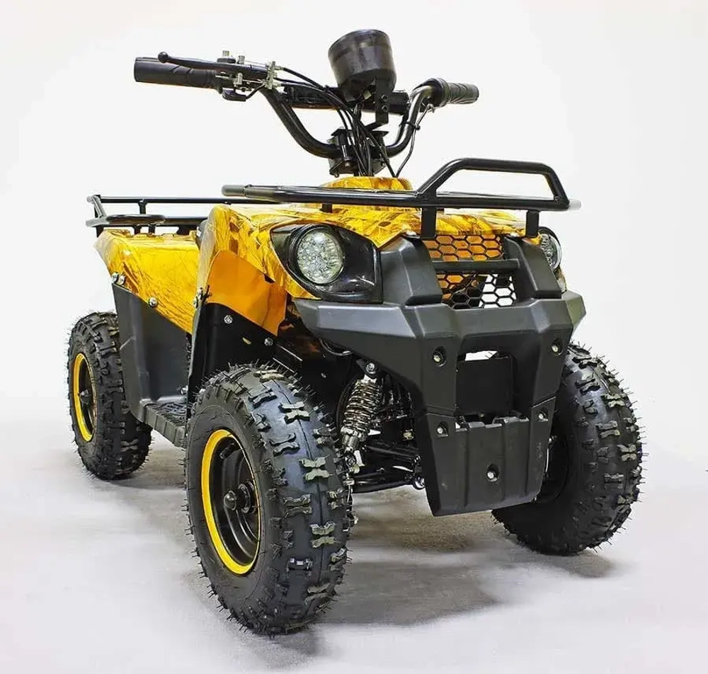 Электроквадроцикл Green Camel Гоби K45 (36V 800W R6 Цепь) быстросъем, ножной тормоз