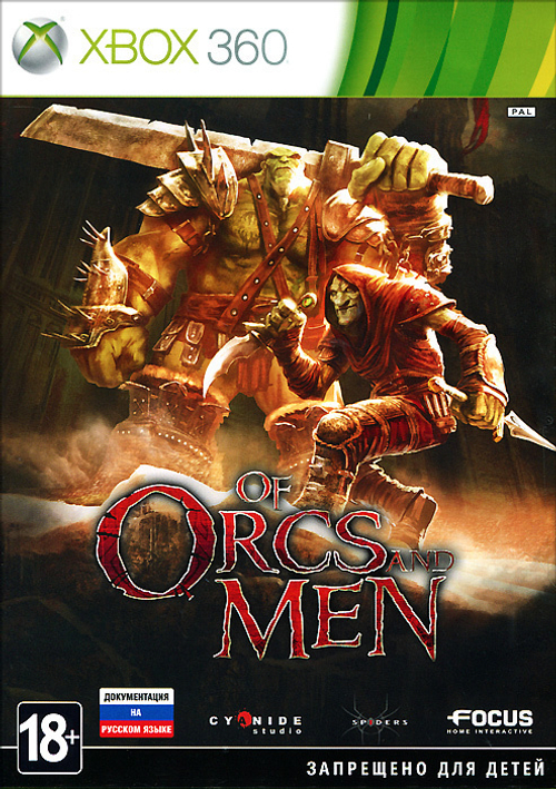 Of Orcs and Men Xbox 360