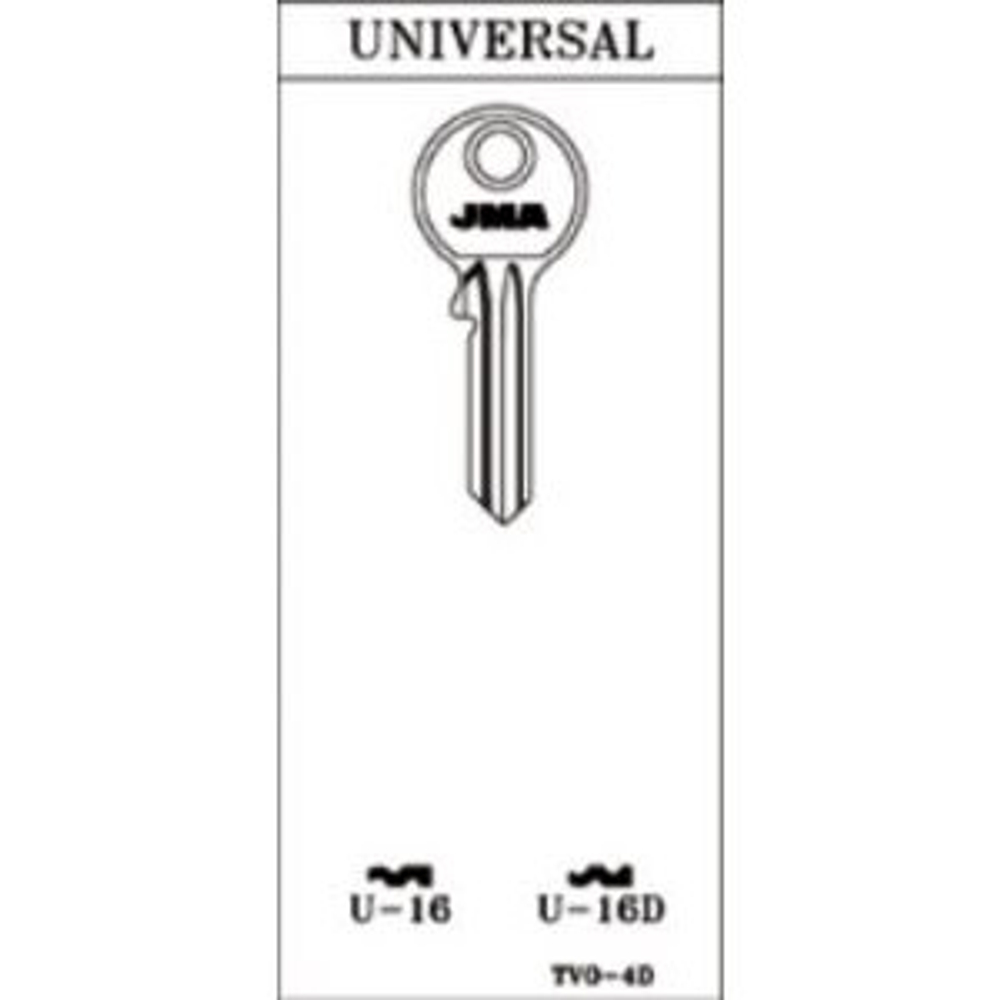 Заготовка английского ключа 10533 U16D U-16D