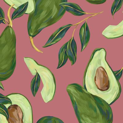 Авокадо (розовый)