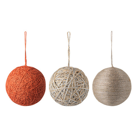 Набор елочных украшений 3шт Tkano Trendy коллекции New Year Essential