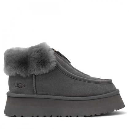 UGG Funkette Platform Boots Grey