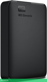 Внешний накопитель WD Elements Portable 5ТБ (WDBU6Y0050BBK-WESN)