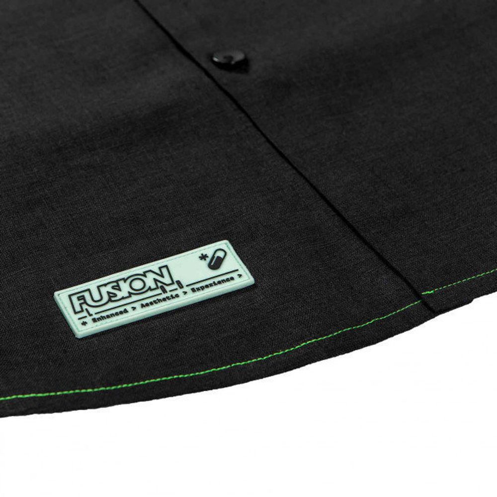 Купить Рубашка Calcium Льняная Черная Рубашка Calcium Льняная Черная