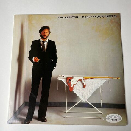 Винтажная виниловая пластинка LP Eric Clapton Money And Cigarettes (Japan 1983) (No Obi) (Promo)