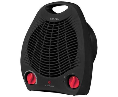 Тепловентилятор настольный спираль en-509  2 квт (черный) "Engy"