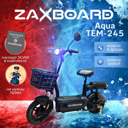 Электроскутер ZAXBOARD CityCoco Grand AQUA TEM-245