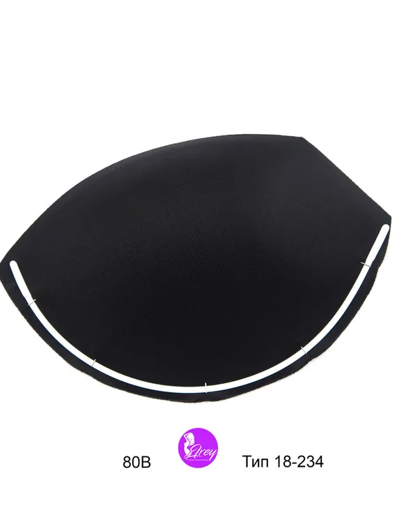 Чашки спейсер балконет СМ-24, 80В-85А-75С-70D, черный 170