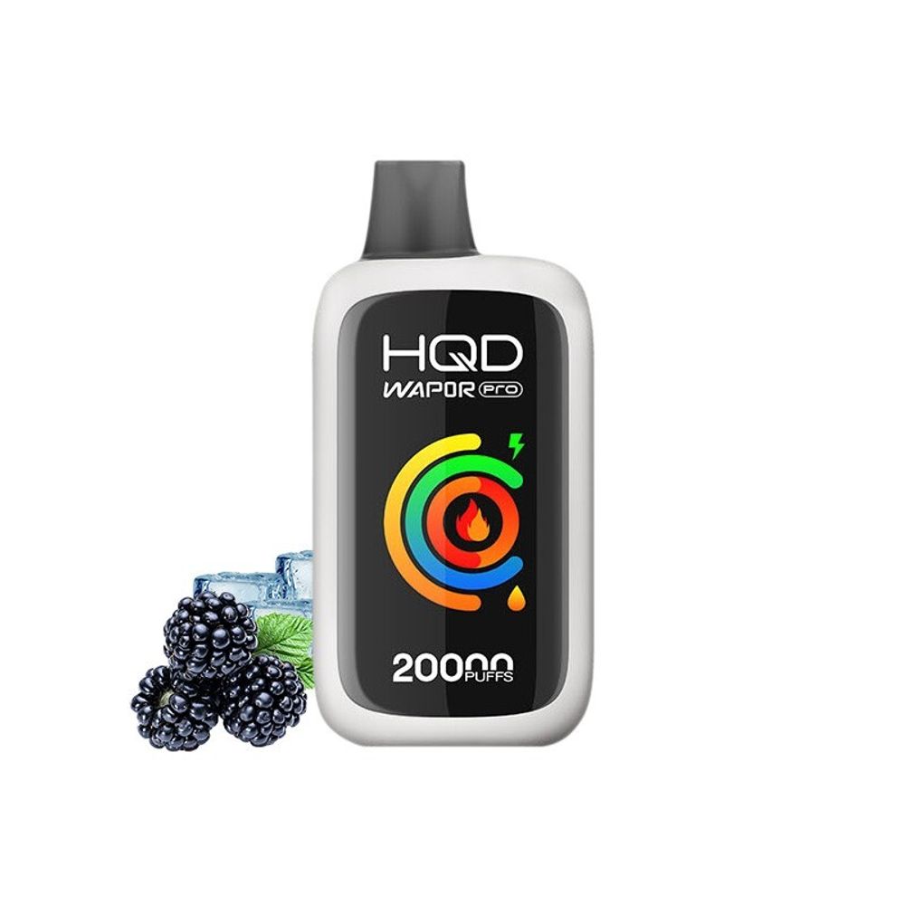 HQD WAPOR PRO 20000 - Black Ice (5% nic)