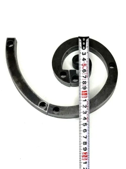 Лекало-улитка-кондуктор для холодной ковки Комплект №5 "Малый завиток" + 2 элемента