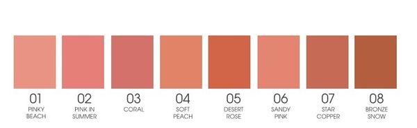 Note Luminous Silk Compact Blusher Румяна