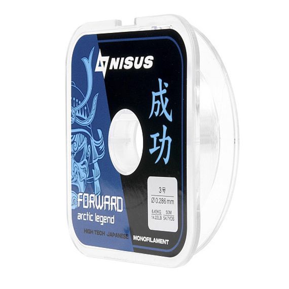 Леска FORWARD ARCTIC LEGEND 0,286mm/50m Nylon Transparent (N-FAG-0.286-50) Nisus