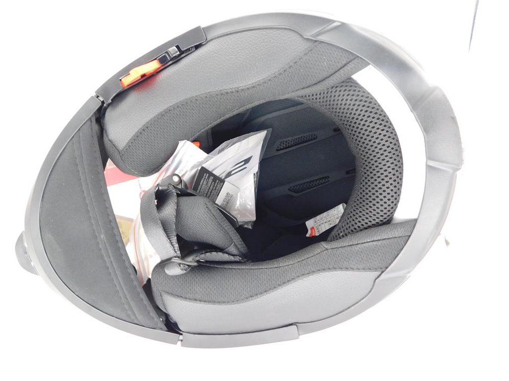 шлем модуляр LS2 FF370 чёрно-красный L