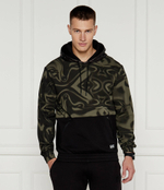 Худи EA7 - оливковый(6DPM09 PJOGZ)