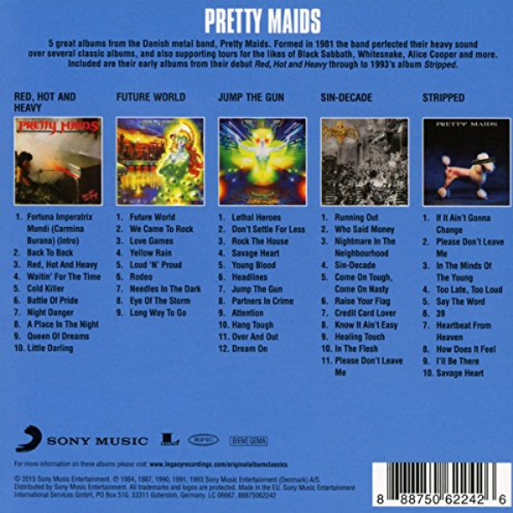Pretty Maids / Original Album Classics (5CD)