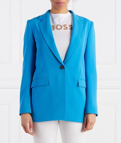 Пиджак Jocaluah BOSS BLACK - голубой(50490053)