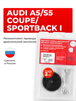 Шестерня привода дроссельной заслонки (ремкомплект) Audi A5/S5 Coupe/Sportback [Кузов: 8TA, 8F7, 8T3, 8T] 2008 - 2011 (DZ-2)