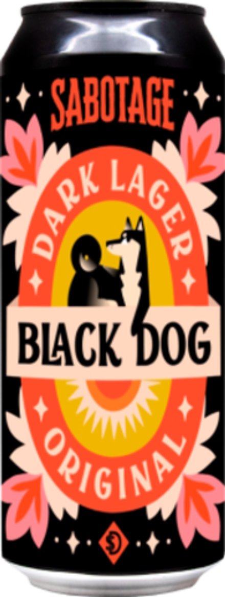 Пиво Саботаж Блэк Дог / Sabotage Black Dog 0.5 - банка