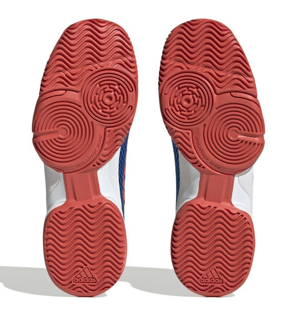 детские Кроссовки теннисные Adidas Barricade - bright royal/bright red/cloud white