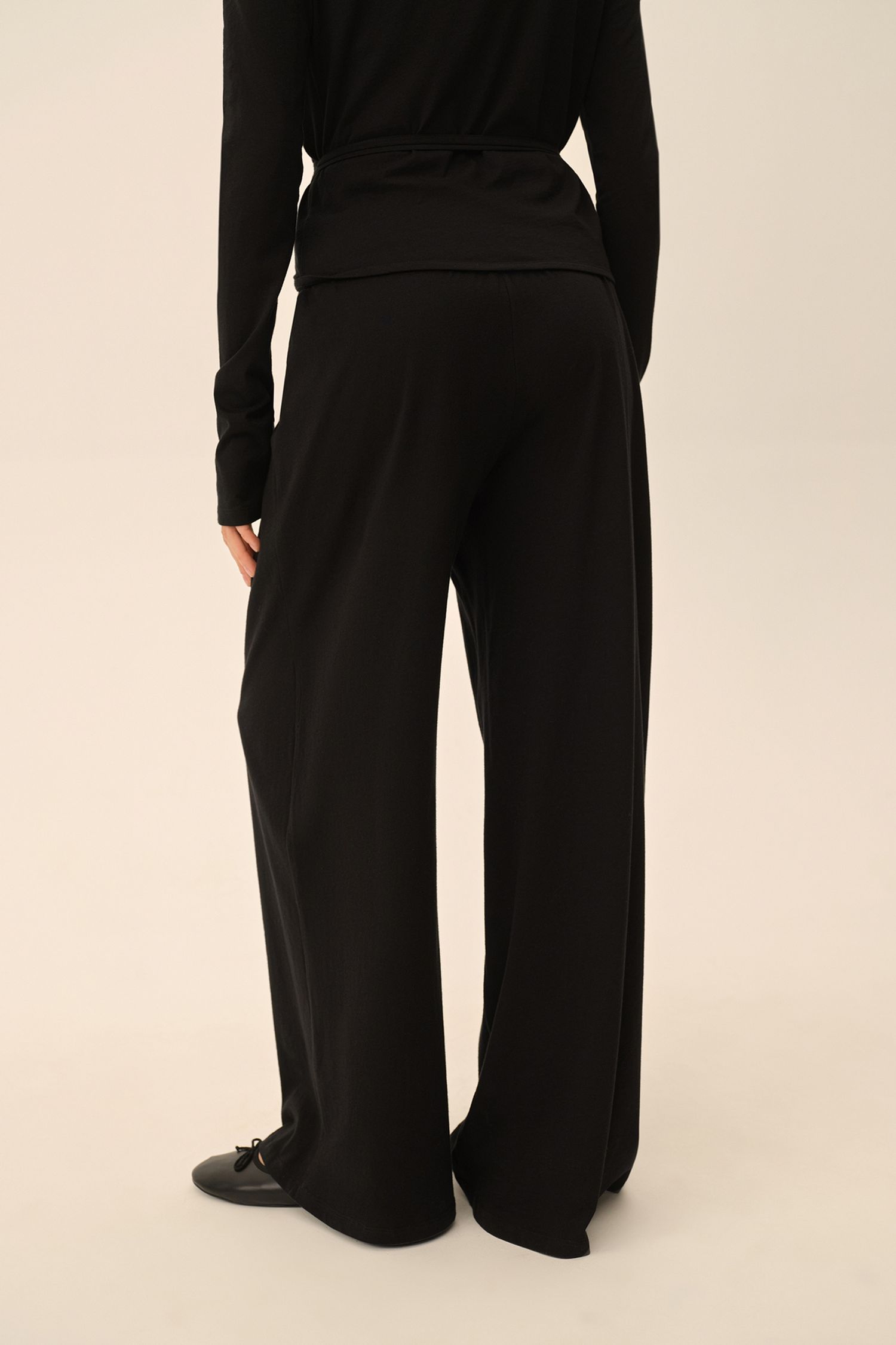 Брюки трикотажные (Ballet princess), черные