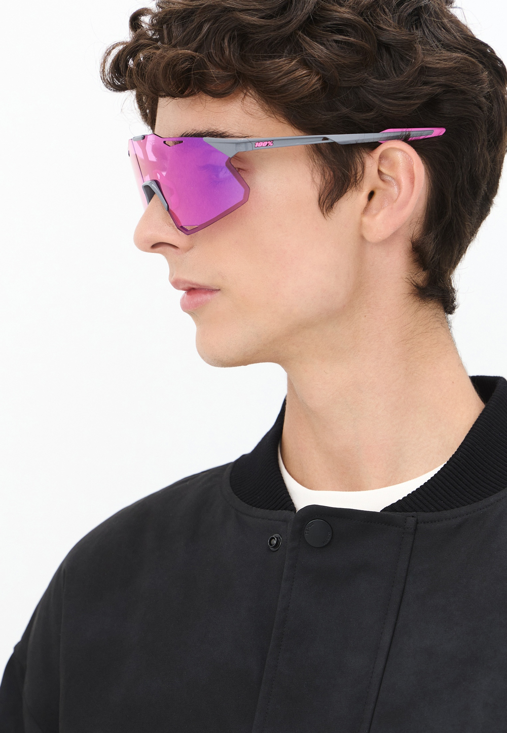 Спортивные очки 100% HYPERCRAFT Tokyo Night - Purple Mirror Lens