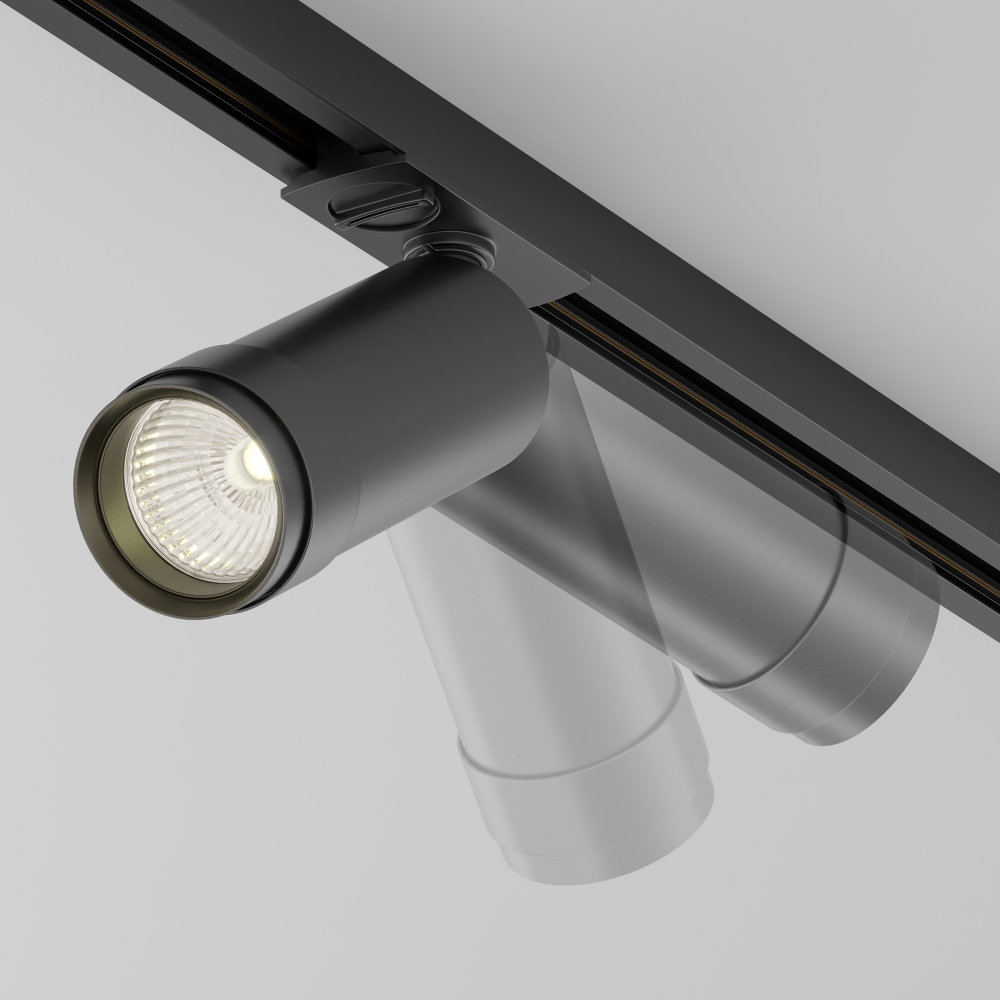Трековый однофазный светодиодный светильник Maytoni Unity Focus LED TR021-1-124K-Z-B