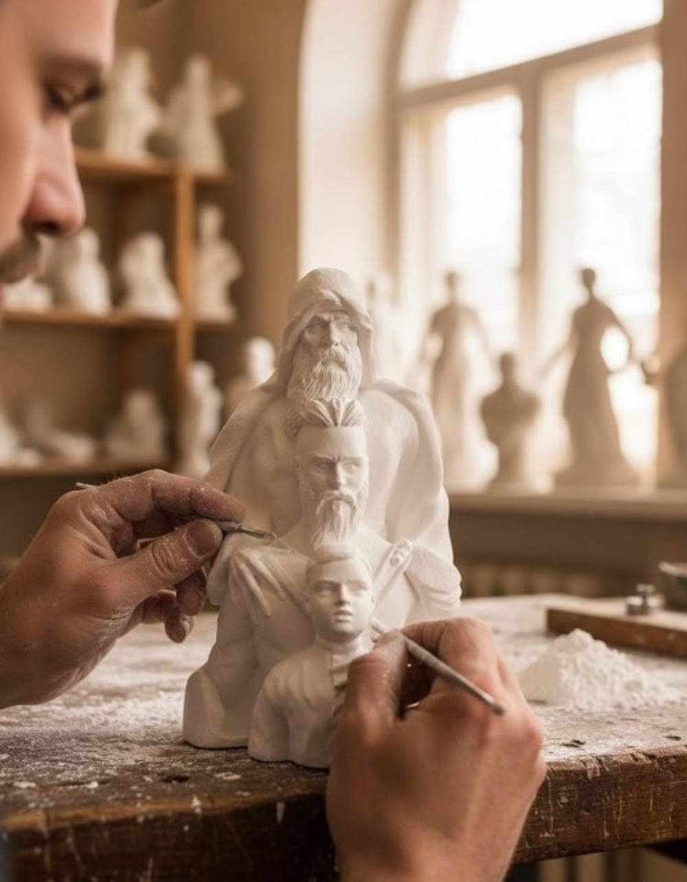 1. Авторские статуэтки: Сила в деталях