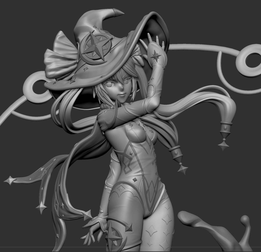 Мона Genshin Impact Фигурка