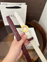 TAURILLON Кожаный двусторонний ремень с логотипом