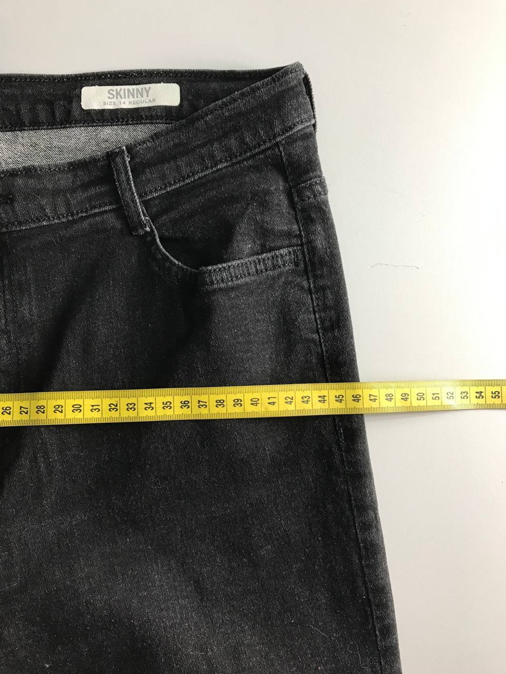 Джинсы Marks&Spencer скинни, маркировка 42, визуально на 48 размер