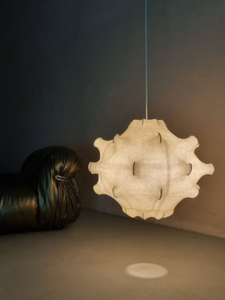 Люстра из перетянутого шёлка 🤍