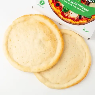 Основа для пиццы без глютена "Так можно", 2 шт. по 170 г