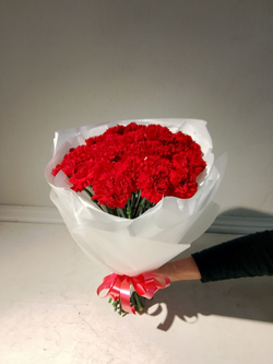 Букет из хризантем и альстромерии (С0033)