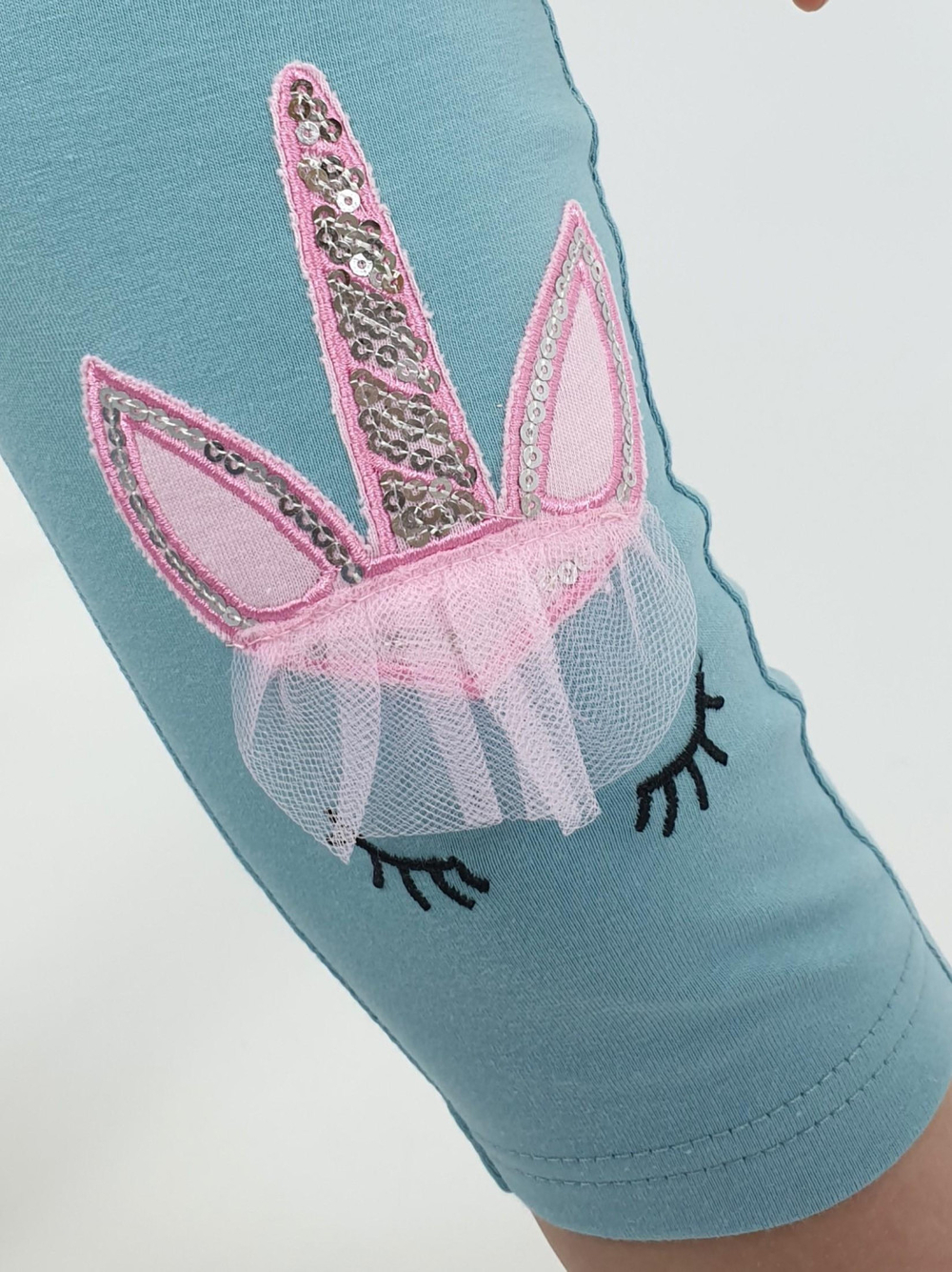 02-124-7 Комплект для девочки (джемпер+ лосины)