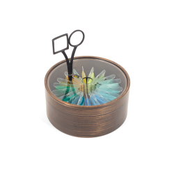 Круглая 12,5 см на 18 бобинок