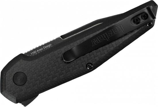 Складной нож KERSHAW Fraxion 1160 c клинком из стали 8Cr13MoV, рукоять G10 / карбон