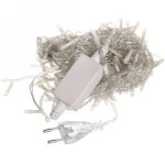 Гирлянда для дома БАХРОМА «Мерцание» ш1,5м* в30/50 см 48 ламп LED, прозрачн. провод, авторежим, IP-20, Мультицвет