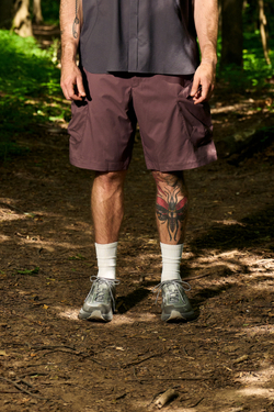 Шорты Nothomme Blue Cargo Shorts Ultra-Light "Dark Red"