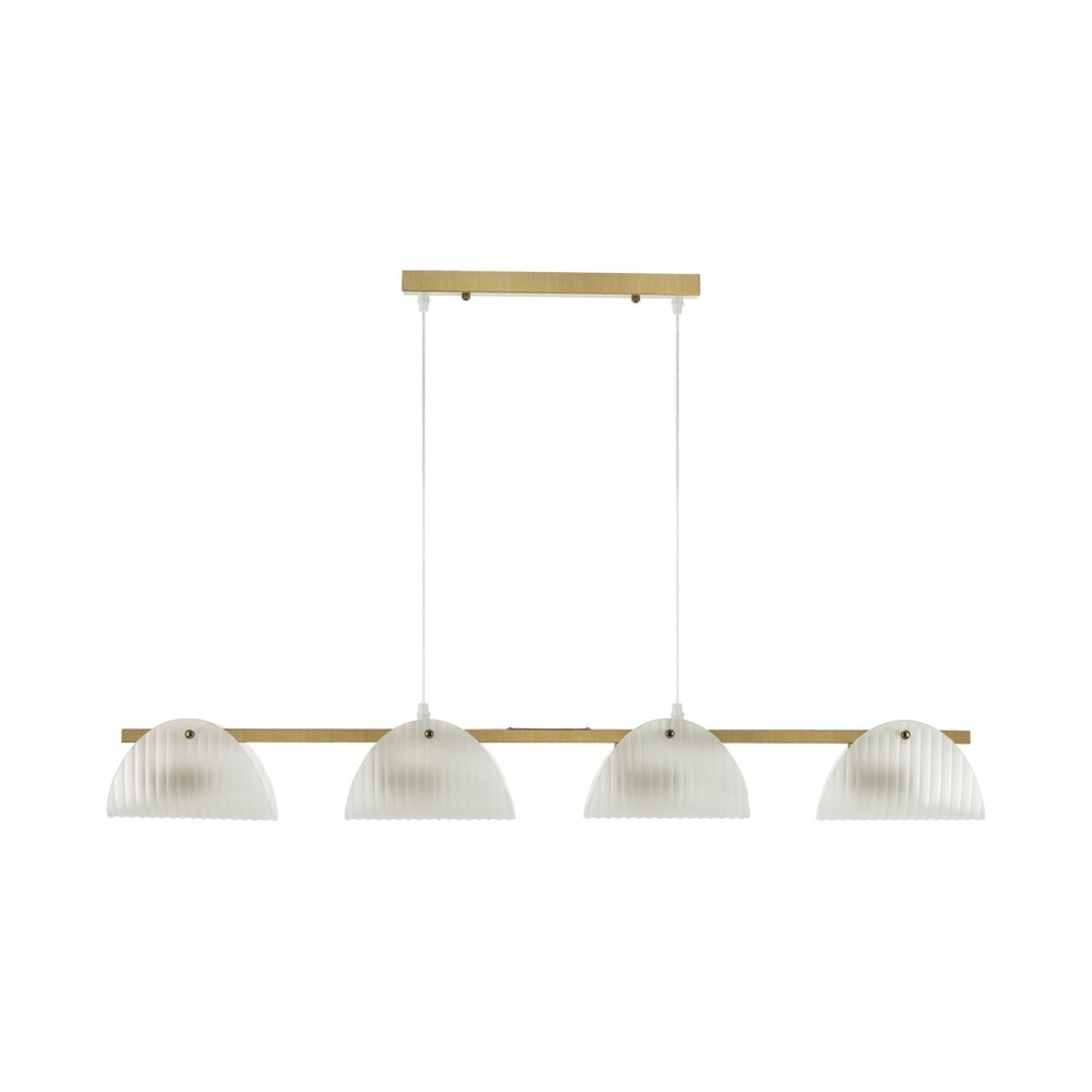 6571/4C NEOCLASSI LN26 193 медный/белый/металл/стекло Люстра потолочная E14 4*60W 220V FIORO