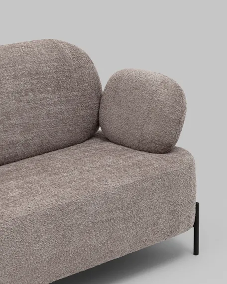 Диван Midnight Arms букле капучино